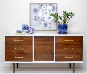 Furniture Design Ideas Featuring Gel Stains General Finishes Java And Snow White Dresser