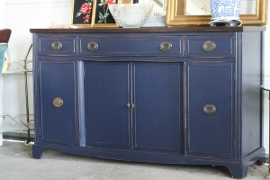 General Finishes Coastal Blue & Corinth Blue Milk Paint (gorgeous blue!) -  Artsy Chicks Rule®