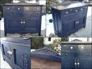 General Finishes Coastal Blue & Corinth Blue Milk Paint (gorgeous blue!) -  Artsy Chicks Rule®