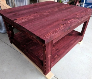 Water Based Dye Stain General Finishes Merlot Dye Stain Table