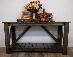 Water Based Wood Stains General Finishes Walnut Water Based Stain Console Table