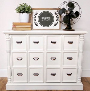 General Finishes Antique White Milk Paint, Pint