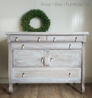 Delightful Buffet in Millstone Milk Paint