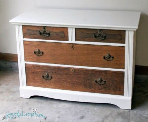 Milk Paint Antique White Page 11 General Finishes Design Center Antique White Two Toned Dresser