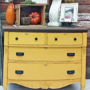Yellow Chalk Paint Furniture Easy Craft Ideas