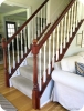 Banister Restyle In Java Gel Stain General Finishes Design Center   Scd Gel Stain Mikayla 20160728 Naptime Decorator Banister Java Gel Stain Before General Finishes 